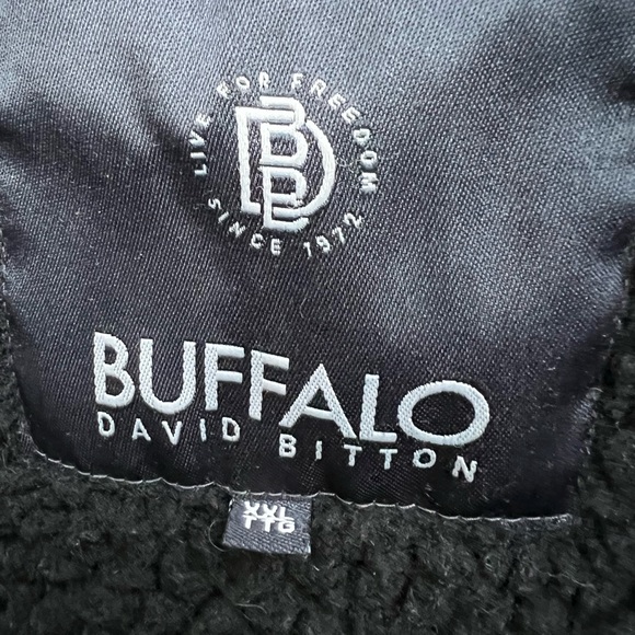 BUFFALO DAVID BITTON MENS SHERPA LINED HOODIE - Picture 6 of 6